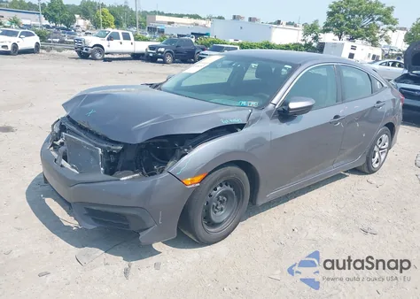 2017 Honda Civic Lx from USA, damaged, VIN 19XFC2F50HE218801